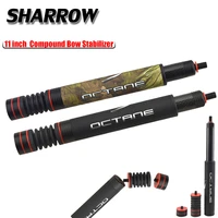 compound bow stabilizer damper 11inch adjustable detachable shock rod outdoor hunting shooting bow and arrow archery accessories