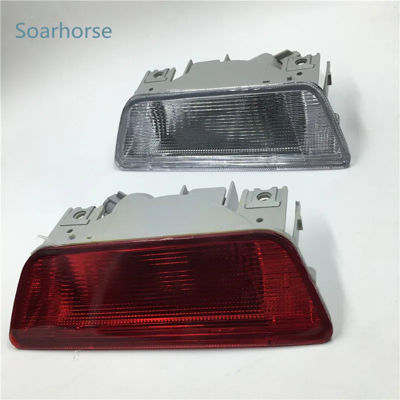 Soarhorse Противотуманные фары для заднего бампера автомобиля фонари стоп сигнала