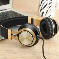 wired headphones with microphone over ear headsets bass sound stereo wired gaming headset k song mobile computer music 2021 new