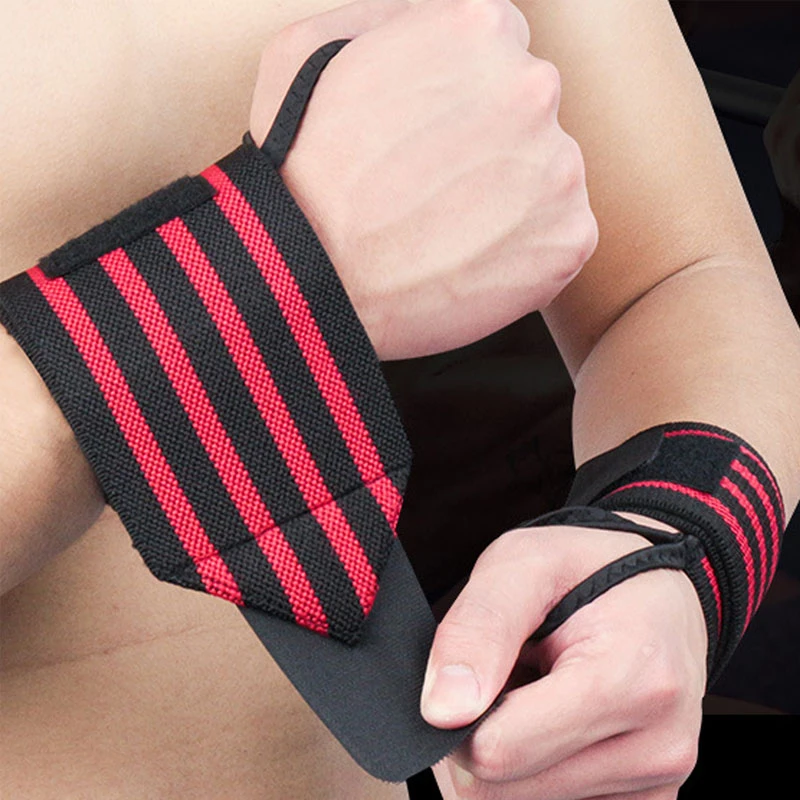 

1 Piece Weightlifting Wristband Support Wrist Band Wraps Bandages Brace Powerlifting Gym Fitness Straps Sports Wrist Protector