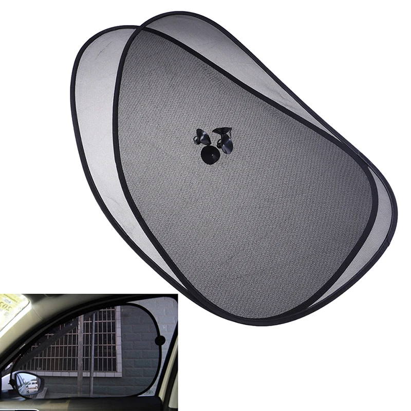 

1Pair Car Rear Window Sunshade Sun Shade Cover Visor Mesh Shield UV Block