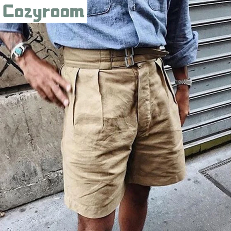 

Cozyroom NON STOCK 1941 Pattern UK Army Khaki Drill Combat KD Shorts Gurkha Pleated