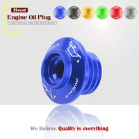 motorcycle cnc engine plug cover caps screws filter oil bolt for ducati 848 899 959 1299 panigale rsrf