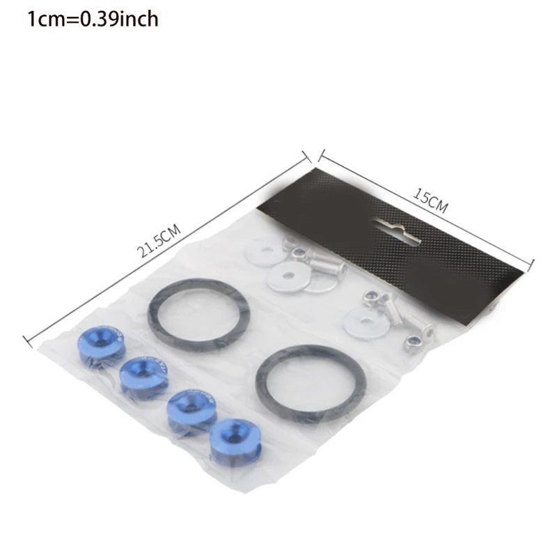 G99F JDM-Быстросъемные крепежи фиксированная фотоалюминиевая Крышка для бампера