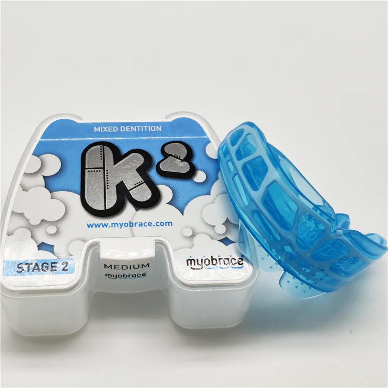 

Mixed Dentition Teeth Trainer MRC K2/ Myobrace orthodontic Teeth trainer Appliance /Myobrace k2 Dental trainer Brace