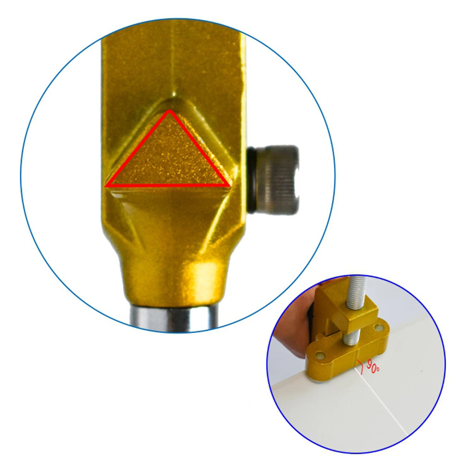 

Easy Glide Manual Glass Tile Cutter Ceramic Mirror Cutting Knife 2 in 1 Tool