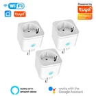 Смарт-розетка ZigBee, 16 А, с поддержкой Wi-Fi и голосового управления