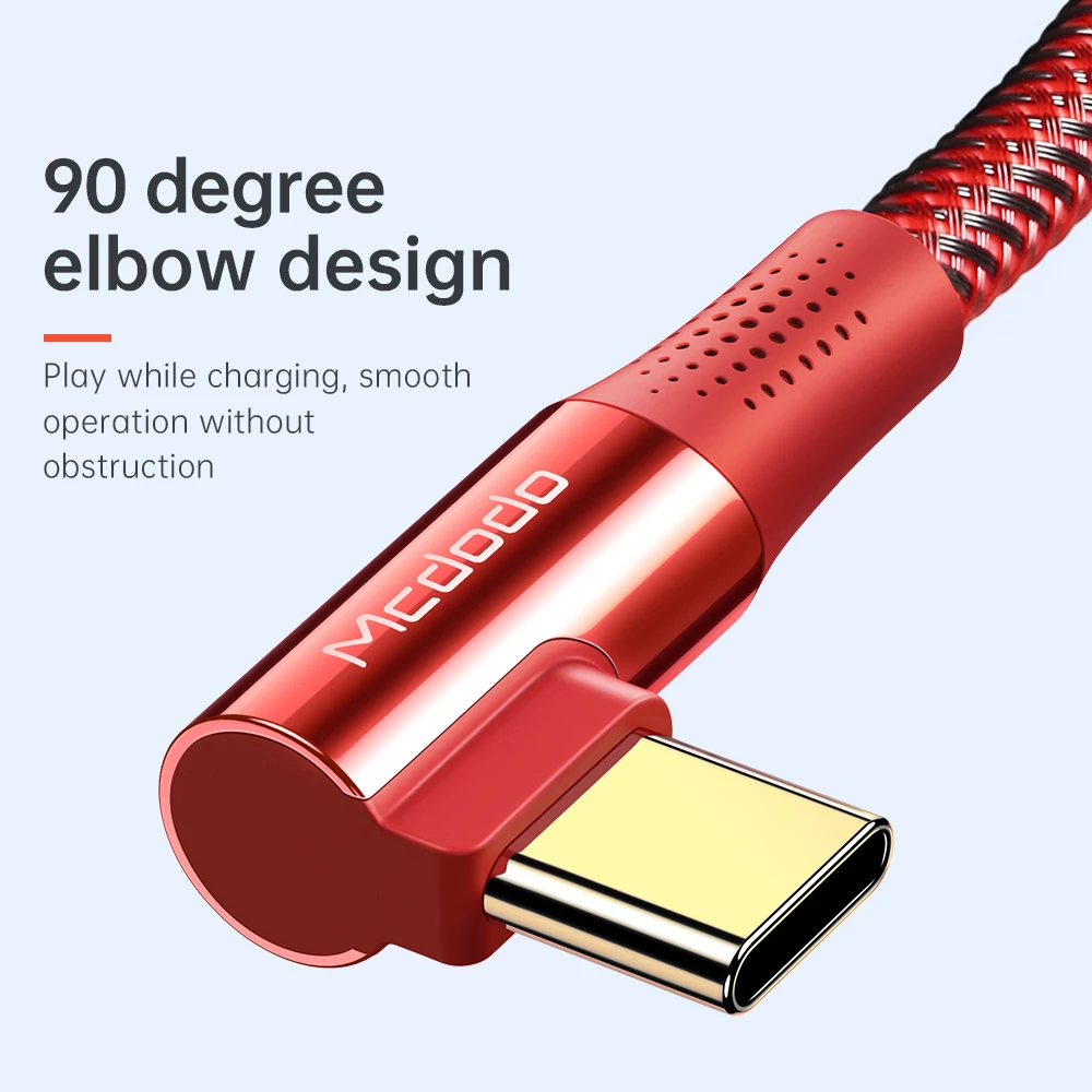 Кабель Mcdodo PD 100 Вт USB Type C на 5 А кабель для быстрой зарядки Samsung S10 Macbook зарядное