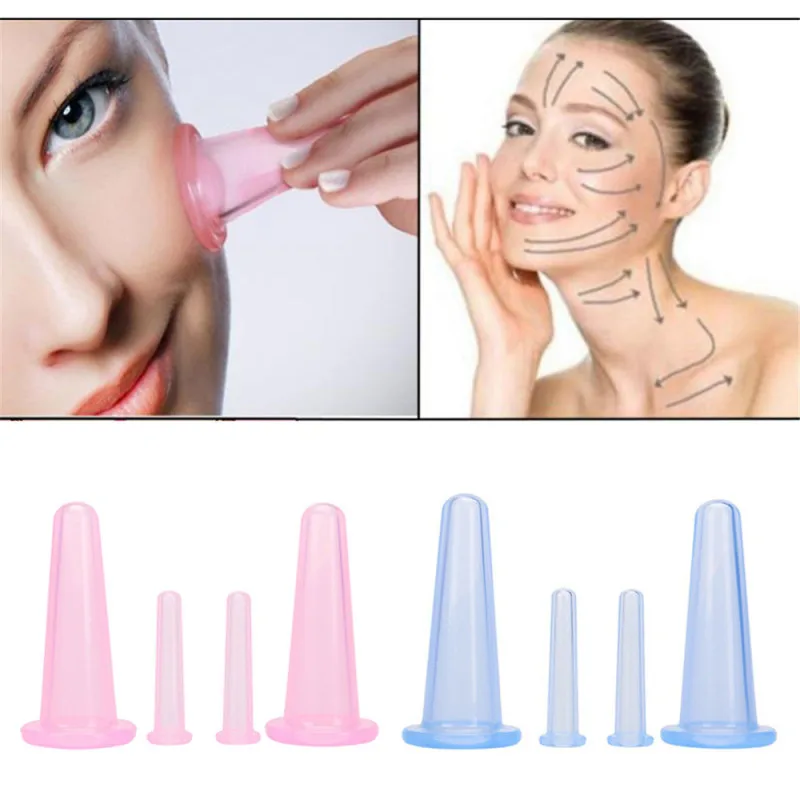 

Массажные вакуумные банки силиконовые антицеллюлитные 4 шт.