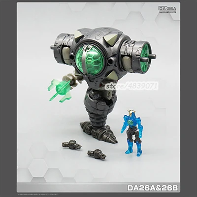 MFT трансформация Lost Planet power Suit DA23 DA24 DA26AB 4в1 Diaclone фигурка робота игрушки - Цвет: 26A with retail box
