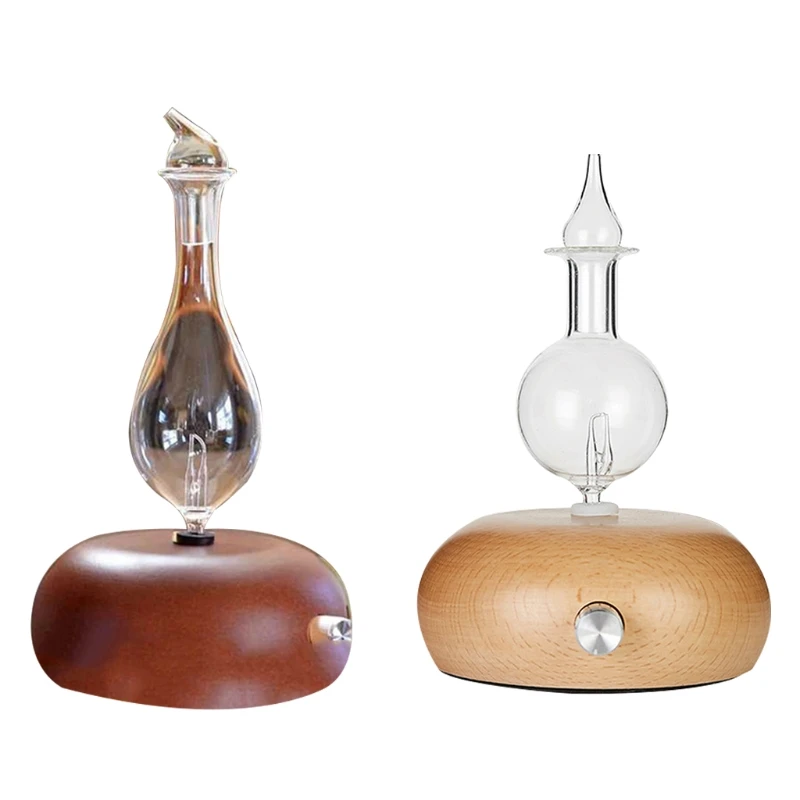 Solid Wood Essential Oil Humidifier Diffuser Aroma Diffusers with 4 Timers Intelligent Switch for Home Yoga Office Spa | Бытовая