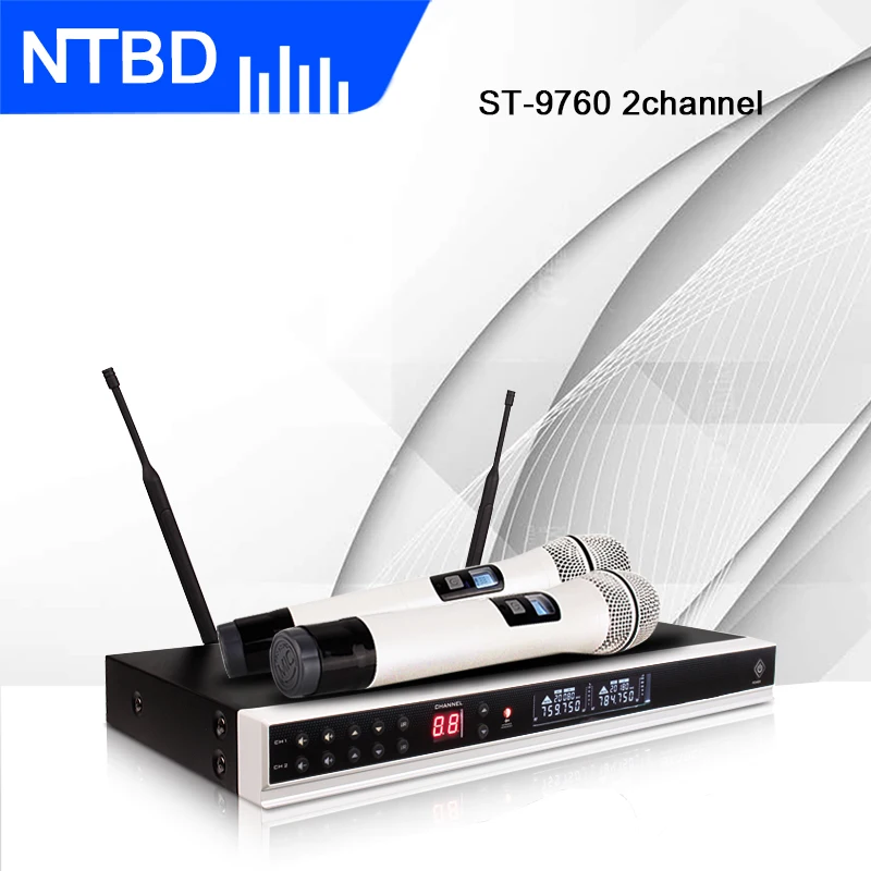 Профессиональный беспроводной микрофон NTBD Sing в стиле хип хоп|Микрофоны| |