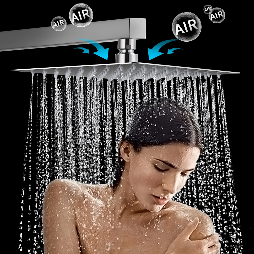 8-дюймовая Душевая система набор для ванной сантехника смеситель душа насадка