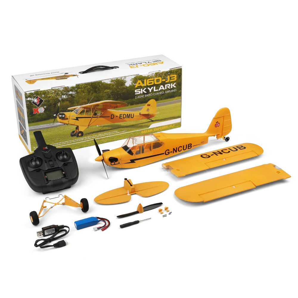 Wltoys XK RC планерный самолет A160 2 4G 1406 бесщеточный двигатель размах крыльев