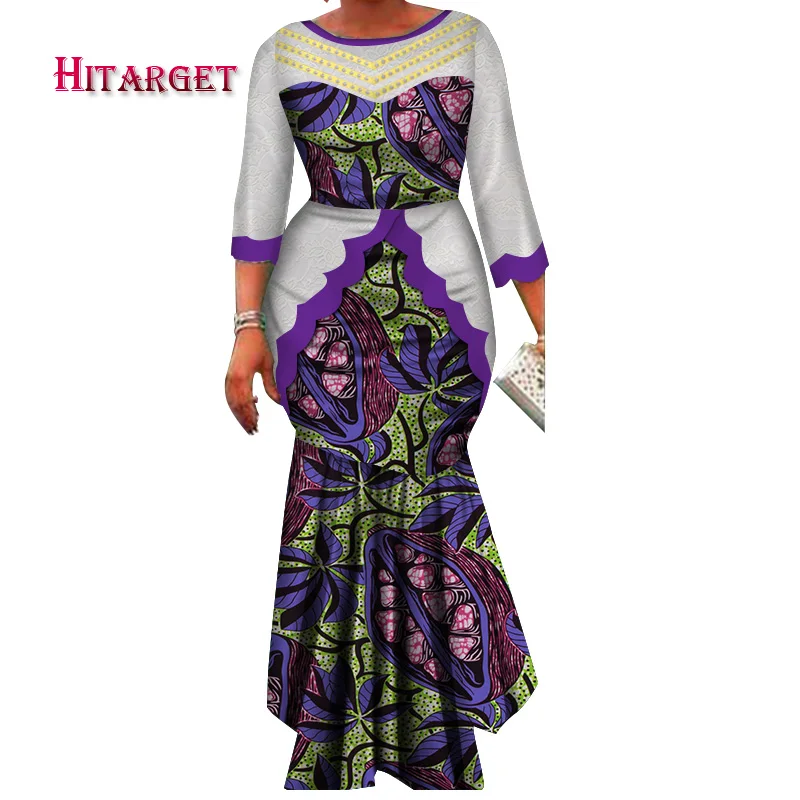 Женское платье туника в африканском стиле модель WY3366 большого размера 6xl на