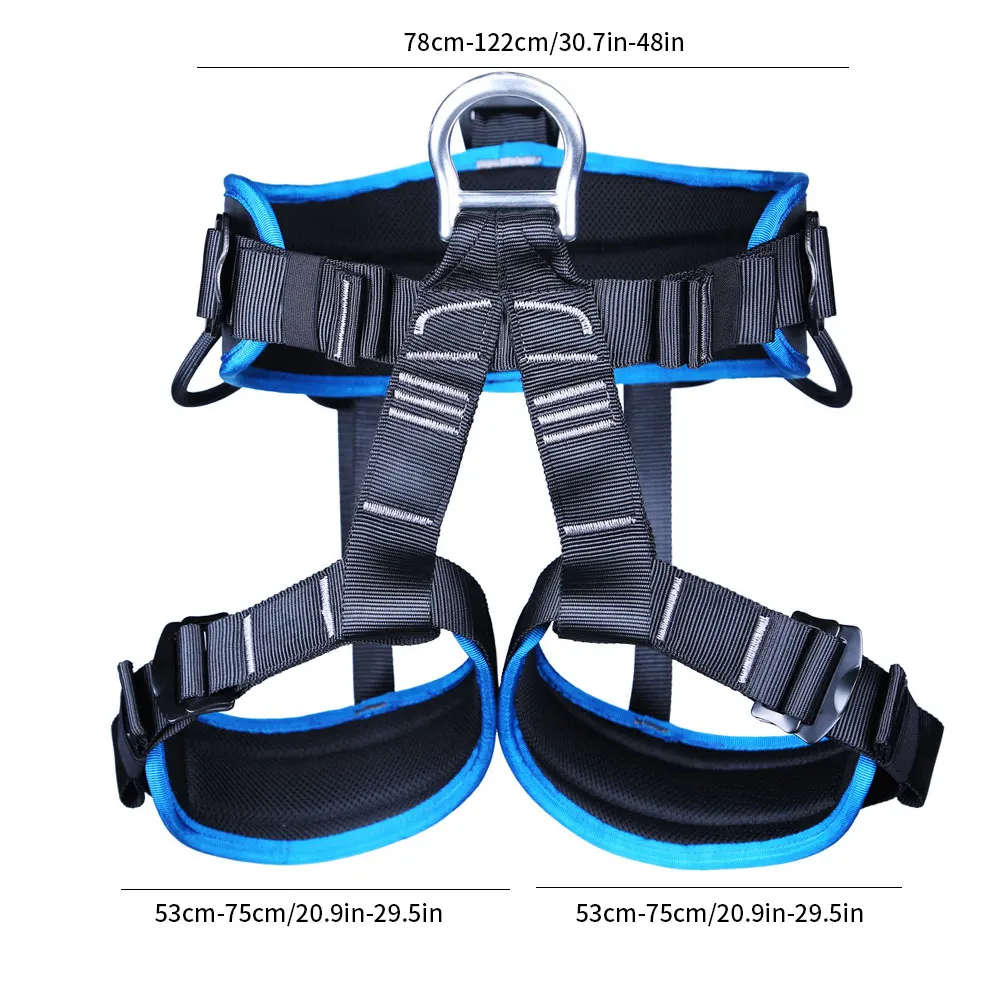 

Professional Rock Climbing Harnesses Full Body Safety Belt Anti Fall Removable Gear Altitude protection Equipment Drop Shipping