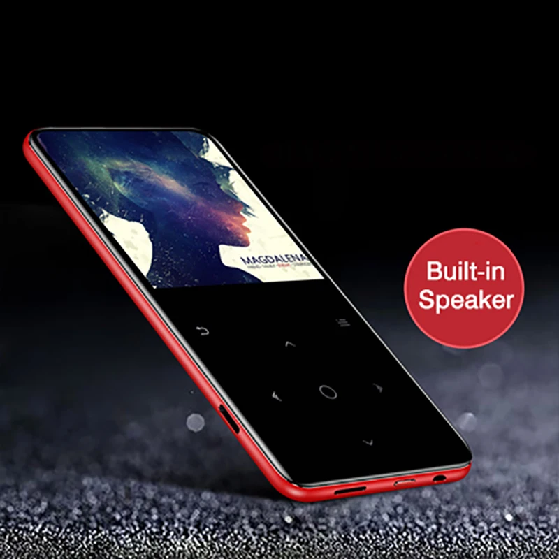 Mp3 плеер с Bluetooth и динамиком сенсорные клавиши экран 2 4 дюйма Hi Fi Walkman MP 3 Flac
