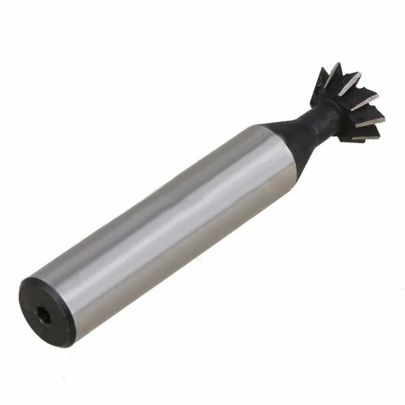 

1x 60 Degree HSS Straight Shank Dovetail Cutter End Mill Bit Double-edge Useful