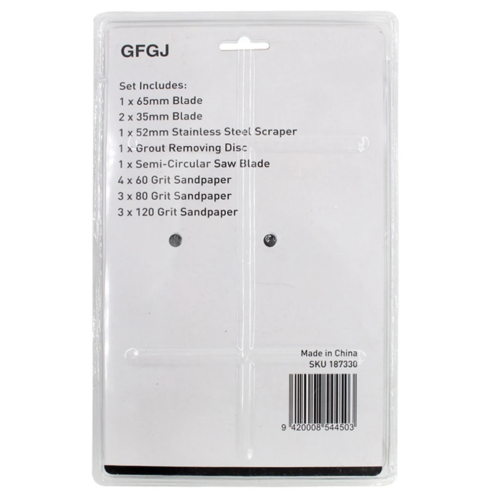 

16pcs Oscillating Power Tools Accessories Multitool Saw Blades Quick Release Kit For Sanding Grinding Cutting Tools Accessories