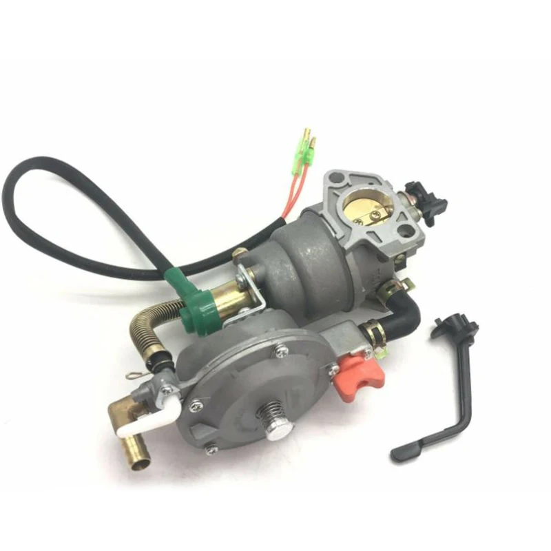 Карбюратор двойной комплект топливной мощности замена для Honda GX390 188F 5KW AUT LPG/NG