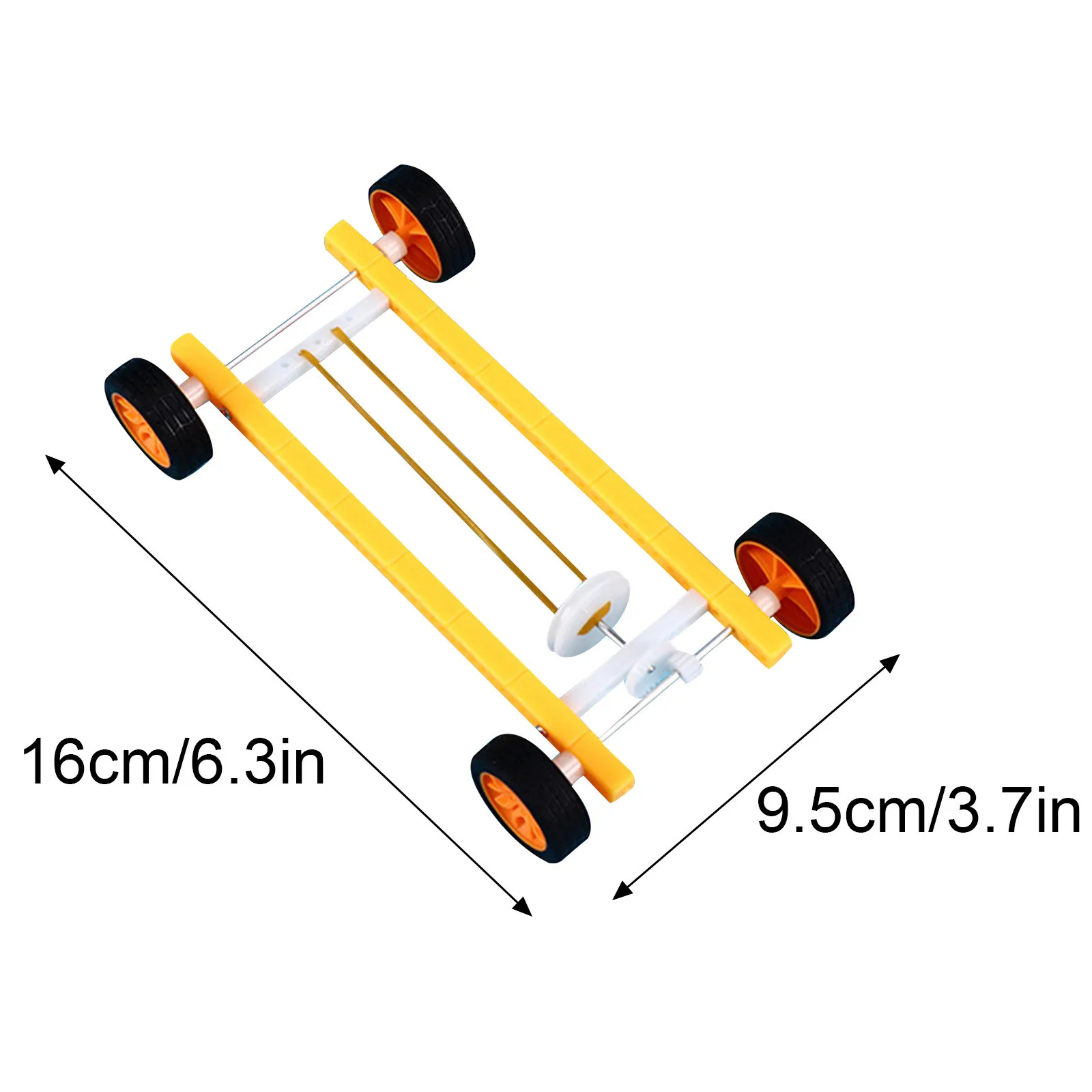 

3D Puzzle Craft Electric DIY Toy Sets Pull Back Car Educational Toys For Child Mini Simple Rubber Band Pull Back Car Model Toy