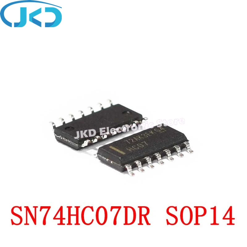 

10 шт. SN74HC07DR 74HC07DR 74HC07D 74HC07 SOP-14 Новая интегральная схема