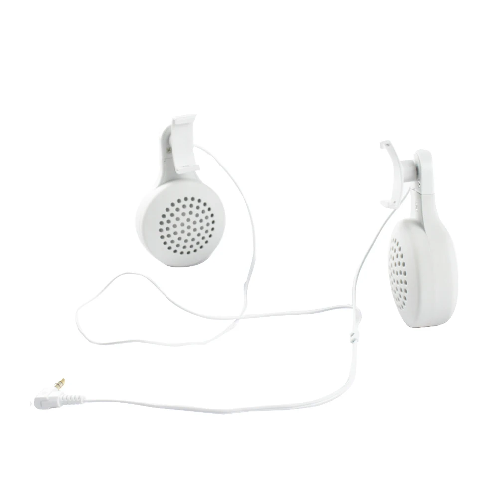 Белые портативные проводные наушники виртуальной реальности из АБС пластика для