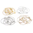 Застежки-кольца круглые для сережек, 25-40 мм, 30 шт.лот