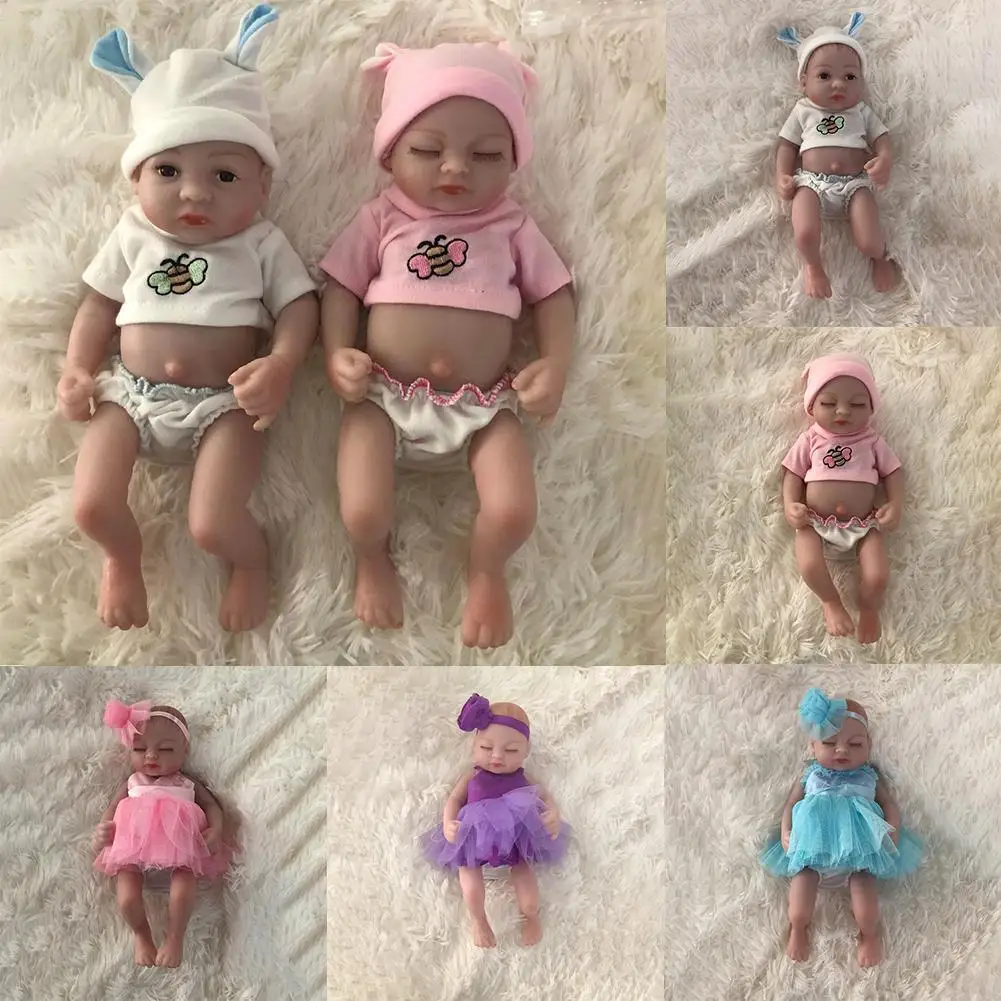 

Полноразмерные силиконовые куклы, 28 см, новорожденная девочка, маленькая принцесса, мягкая игрушка для ванной, игрушка на день рождения, реа...