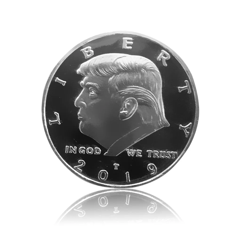 

Liberty US Donald Trump 2019 Commemorative Coin " IN GOD WE TRUST " Collectible Coins