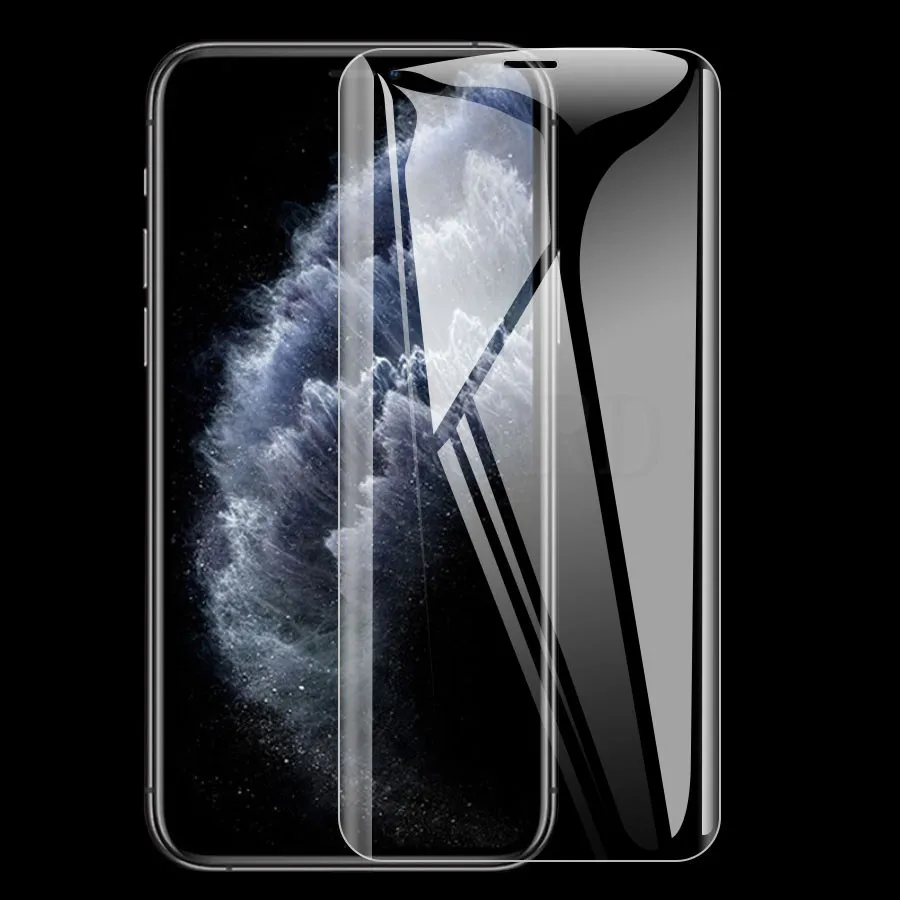 2 шт. силиконовая Гидрогелевая наклейка передняя и задняя мягкая пленка для iPhone 11