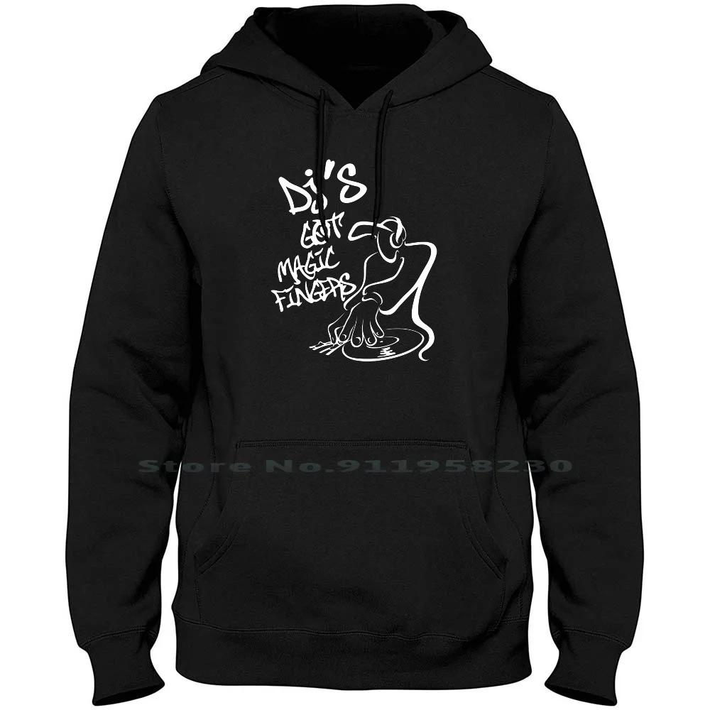 

Dj's Magic Fingers Men WoHoodie Sweater 6XL Big Size Cotton Fingers Finger Video Music Movie Magic Games Tage Fin Art Age Ny