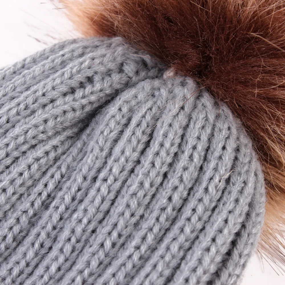 Baby Boys Girls Winter Keep Warn Cap Newborn Hat Cute Hats Knitted Wool Hemming Fit for 0-36 Months Caps | Детская одежда и обувь