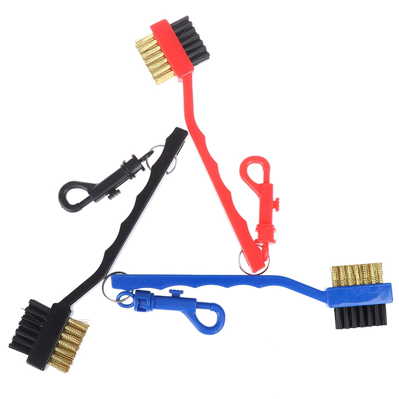 Мини двухсторонний Гольф латунь + нейлон чехол для головки клюшки гольфа паз