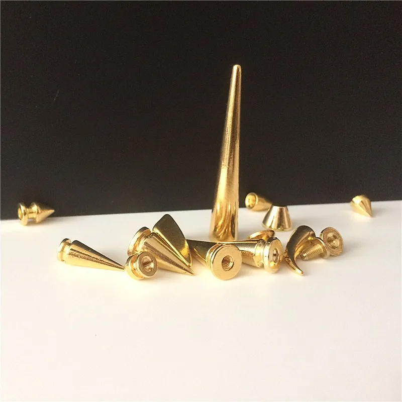 Все виды золотых металлических отверток конусные шпильки искусственная Шпилька