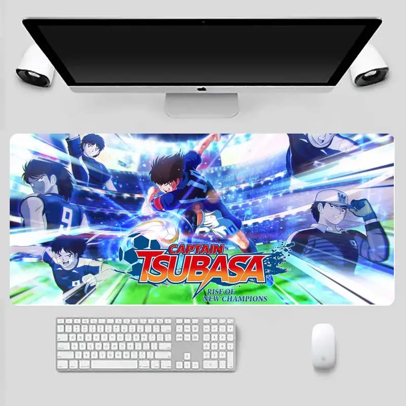 

Captain Tsubasa Rubber PC Computer Gaming mousepad Table Protect Game Office Work Mouse Mat pad X XL Non-slip Laptop Cushion