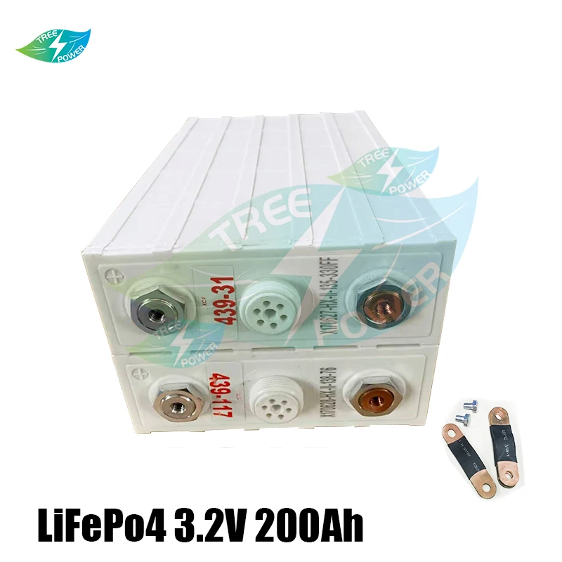 

26pcs LiFePO4 200AH 3.2V 200A battery for diy 12v 24v 48v 200ah 400ah power electrical devices, UPS, solar panel power bank