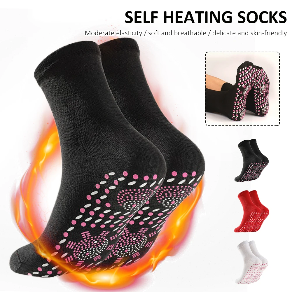

Self Heating Socks Anti-Fatigue Winter Outdoor Warm Heat Insulated Socks Thermal Socks for Hiking Camping Fishing Cycling Skiing