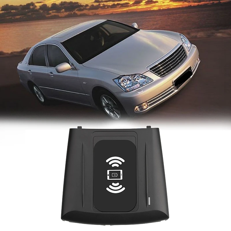 

Автомобильное беспроводное зарядное устройство NEW-15W для Toyota Crown 2018, быстрая Беспроводная зарядка, держатель, адаптер, аксессуары