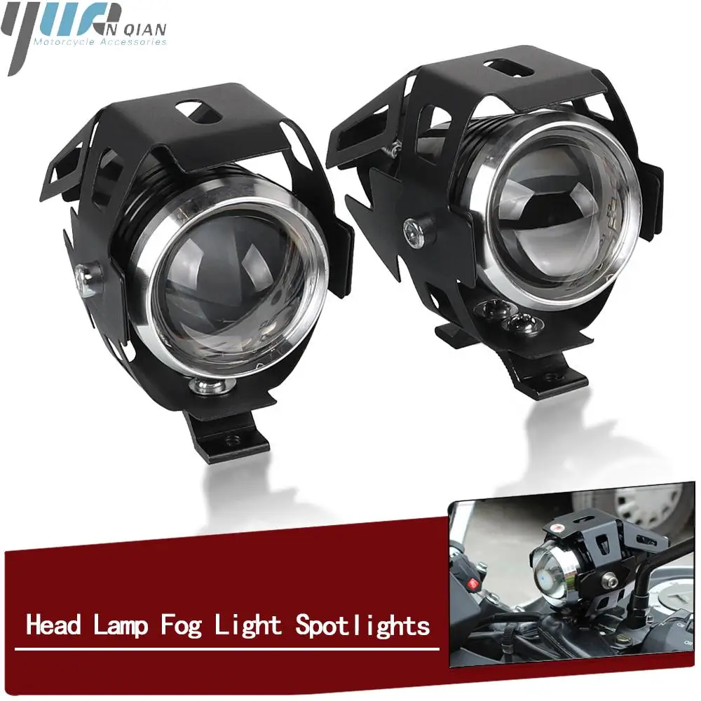 

Universal Motorcycle Headlights Auxiliary Lamp FOR BMW R1250GS R1200GS F850GS F800GS F750GS F650GS F600GT Fog Spot Head Light