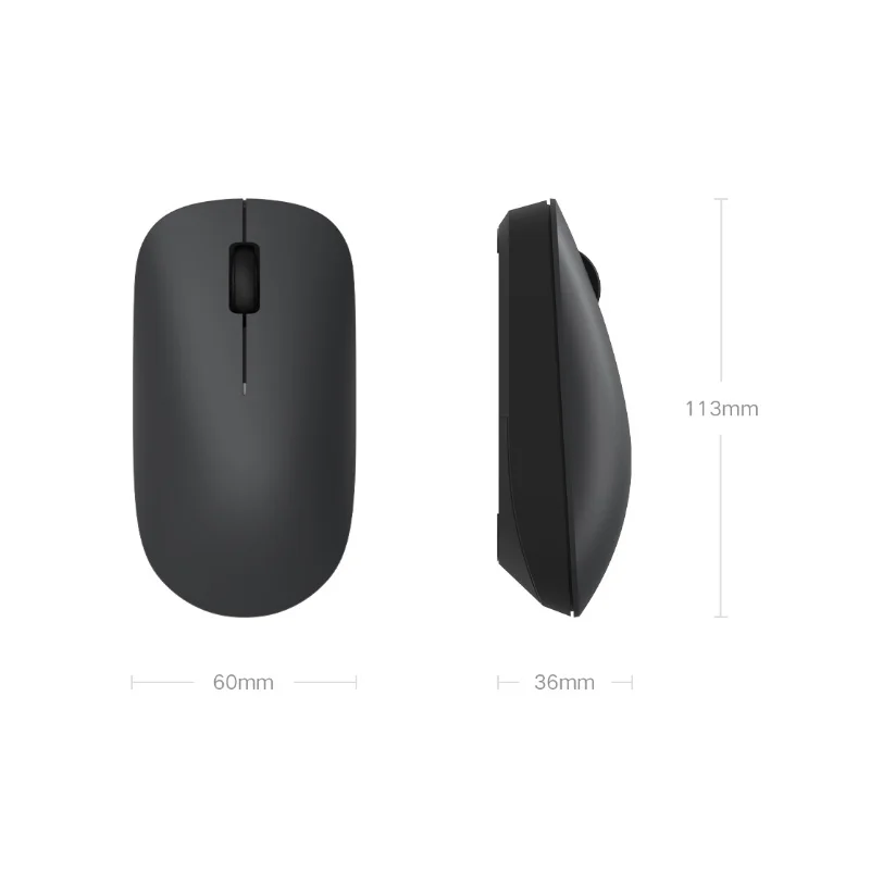 xiaomi wireless mouse lite 2 4ghz 1000dpi ergonomic optical portable laptop notebook office mouse gaming mouses free global shipping