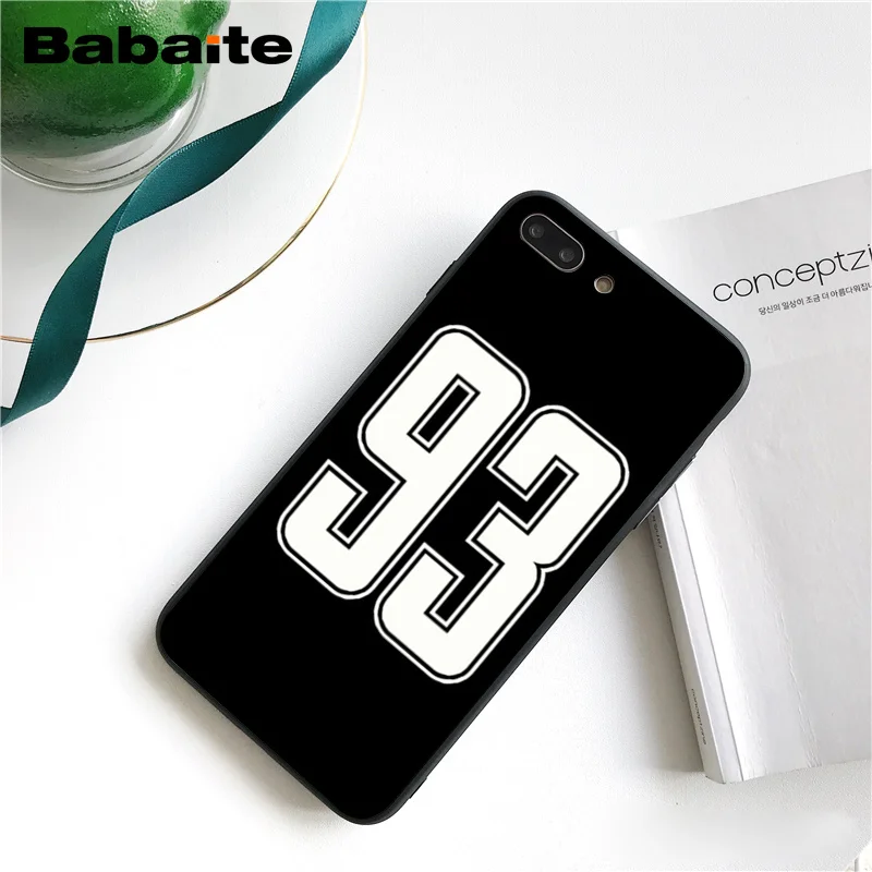 Babaite счастливое число и письмо чехол для телефона для iphone 11 Pro 11Pro Max 8 7 6 6S Plus 5 5S SE XR X XS MAX