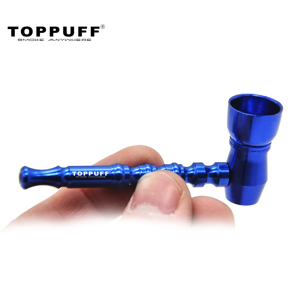 Богатая собака алюминиевая курительная трубка металлическая труба с