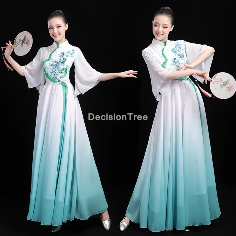 

2021 hanfu Китайский стиль древняя традиционная народная танцевальная сценическая одежда ретро принцесса сказочное платье танцевальный костю...