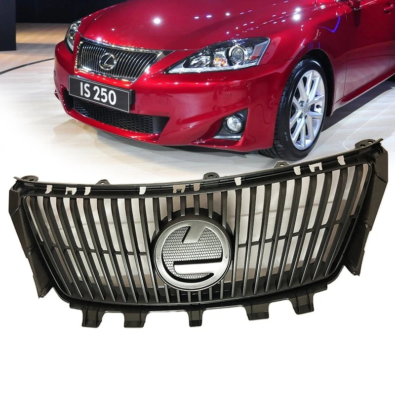 

Решетка радиатора Lexus IS250IS300, решетка радиатора, решетчатая рама, решетчатая балка, гальваническое украшение передней балки, модель 060