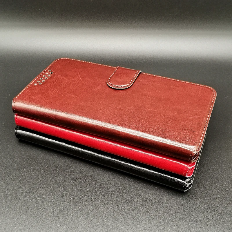 Чехол-кошелек для Oukitel C21 новый высококачественный кожаный защитный чехол с