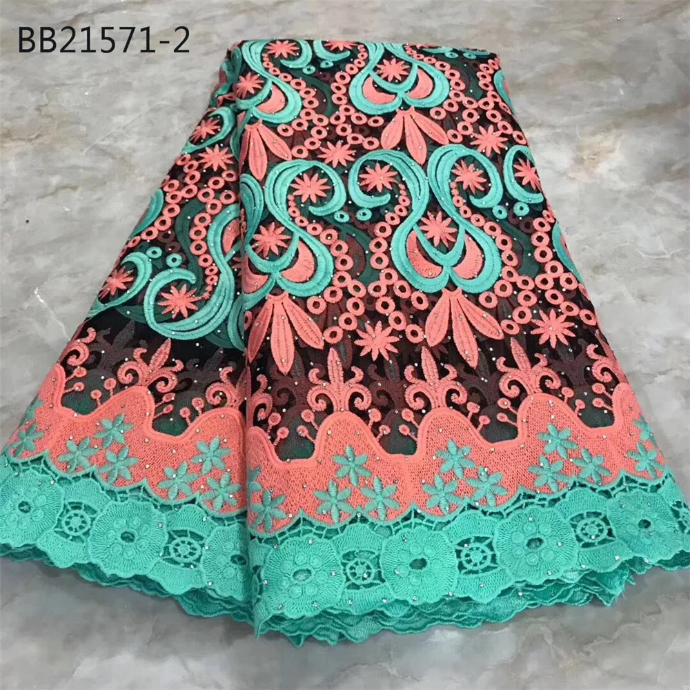 Black and white African Lace Fabric Guipure Cord High Quality Embroidery stones Nigeria party lace | Аксессуары для одежды