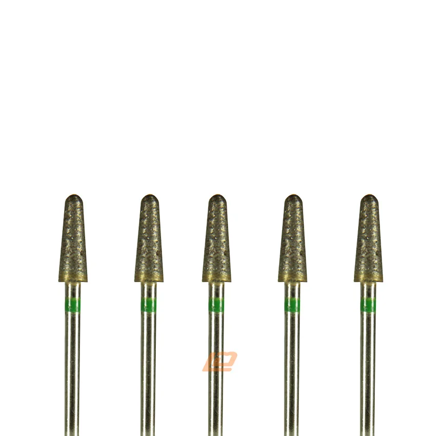 

10pcs Fully-Sintered Diamond bur dental laboratory use L037C coarse green 100mesh dental grinding tools diamond bur ISO 534