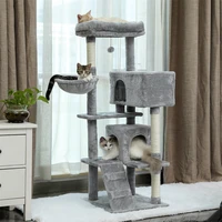 cat scratching post for kitten multi level cat tree condo tower toy for cat jumping climbing large spacious hummock arbre %c3%a0 chat
