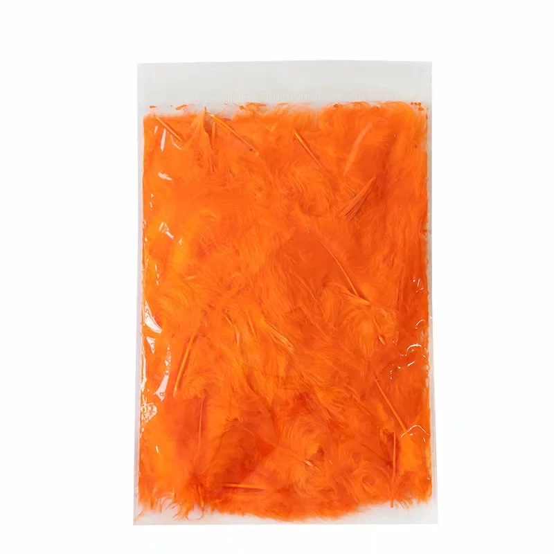 Аксессуары для воздушных шаров в виде натуральных перьев розовые черные красные